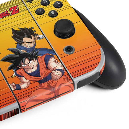 Dragon Ball Z Goku & Vegeta Nintendo Switch OLED (2021) Skin